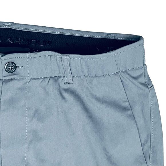 Under Armour Pants  Performance Golf Gray Flat Front - Picture 4 of 11